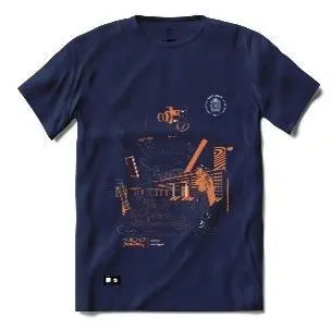 Camiseta Mundos Unal Facultades Artes. Talla S